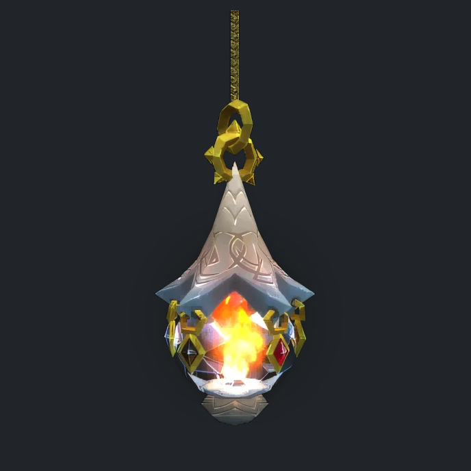Décoration Housing (WoW) : Lampe suspendue de Valdrakken