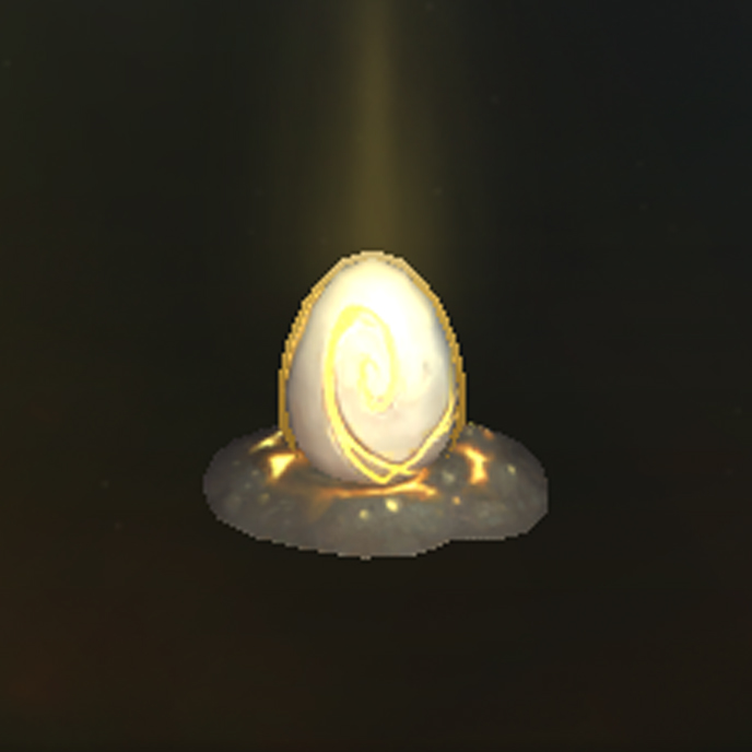 Œuf de phénix béni