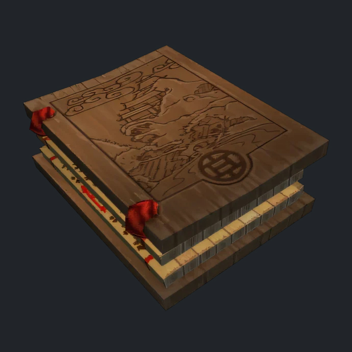 Décoration Housing (WoW) : Tome de sagesse pandarène