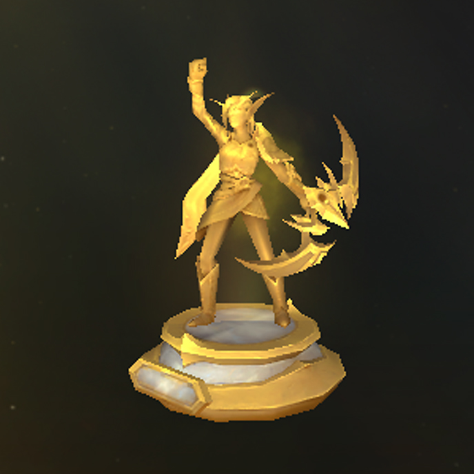 Voidspire Vanquisher's Aureate Trophy