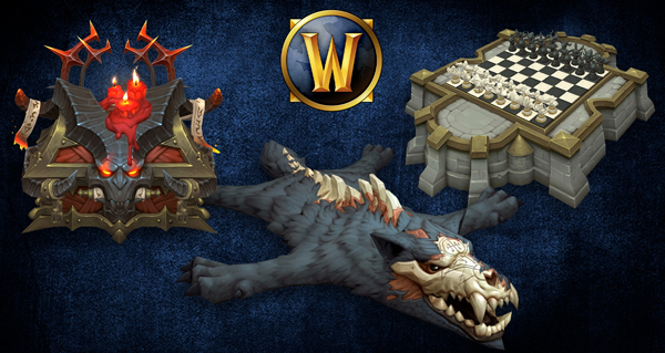 diablo iv lord of hatred : 3 elements de decoration pour le housing a recuperer