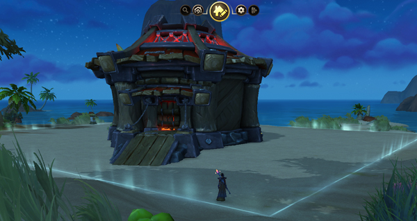 midnight housing : la delimitation de votre emplacement disponible dans le mode edition