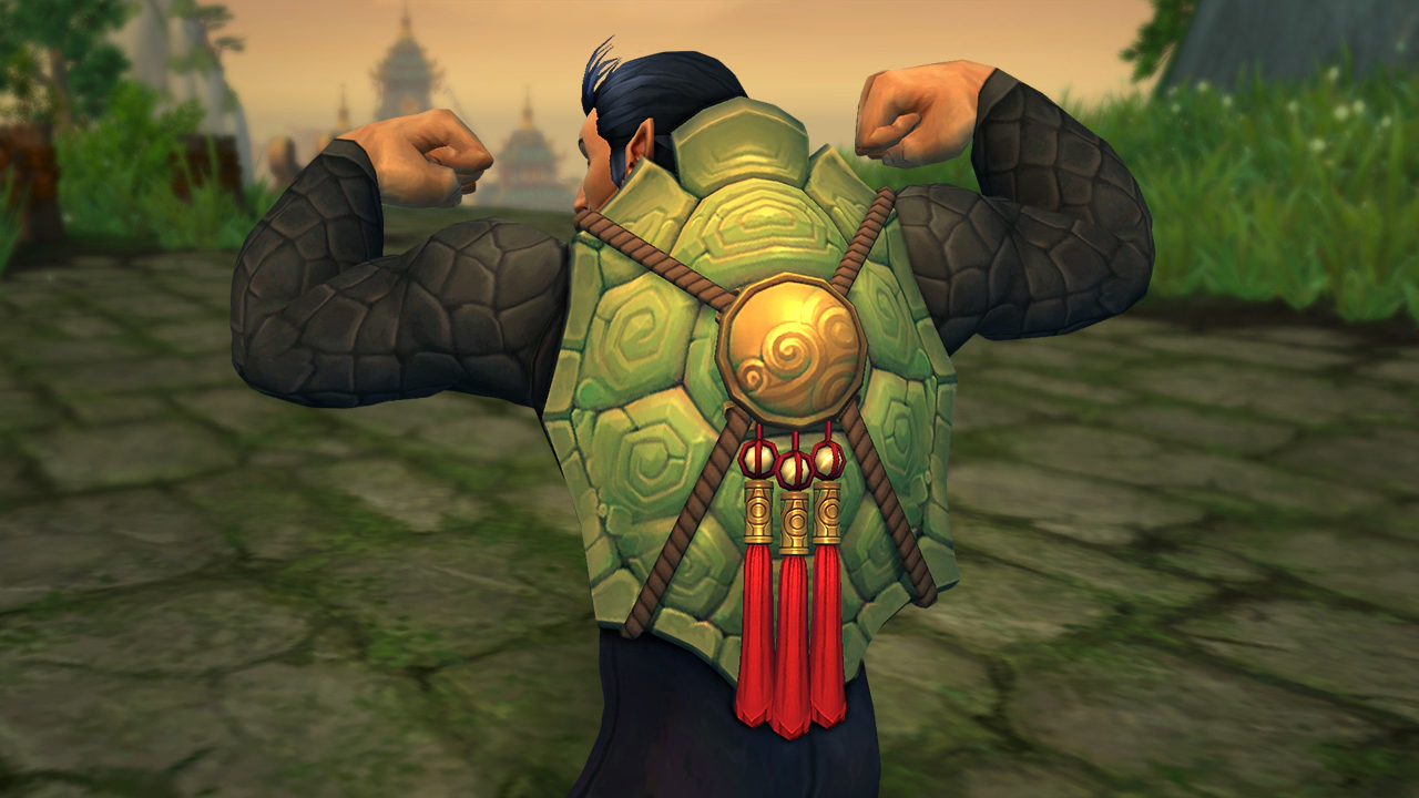 Transmogrification WoW : Demi-carapace décorée