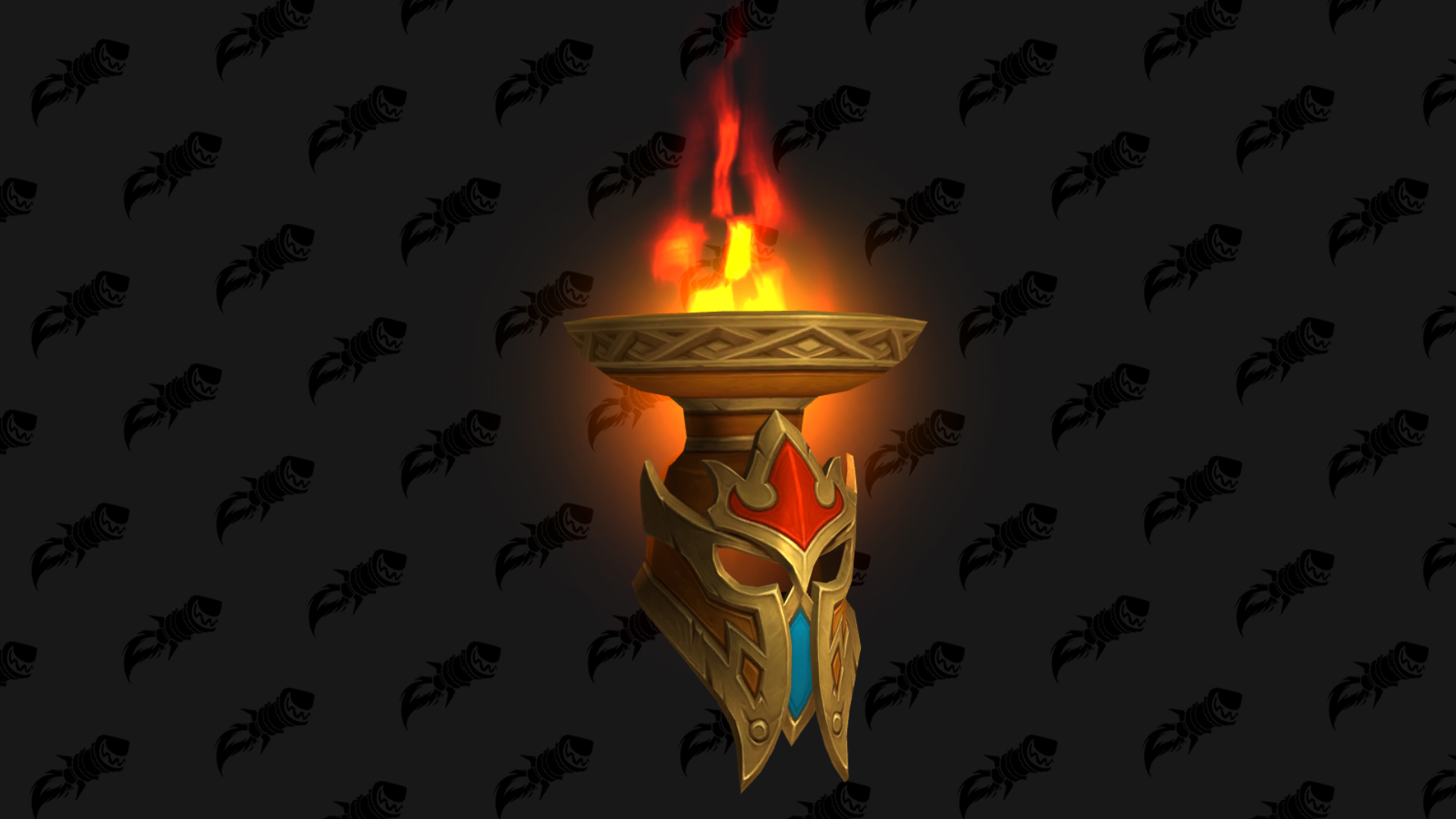 Grand heaume de la fête du Feu