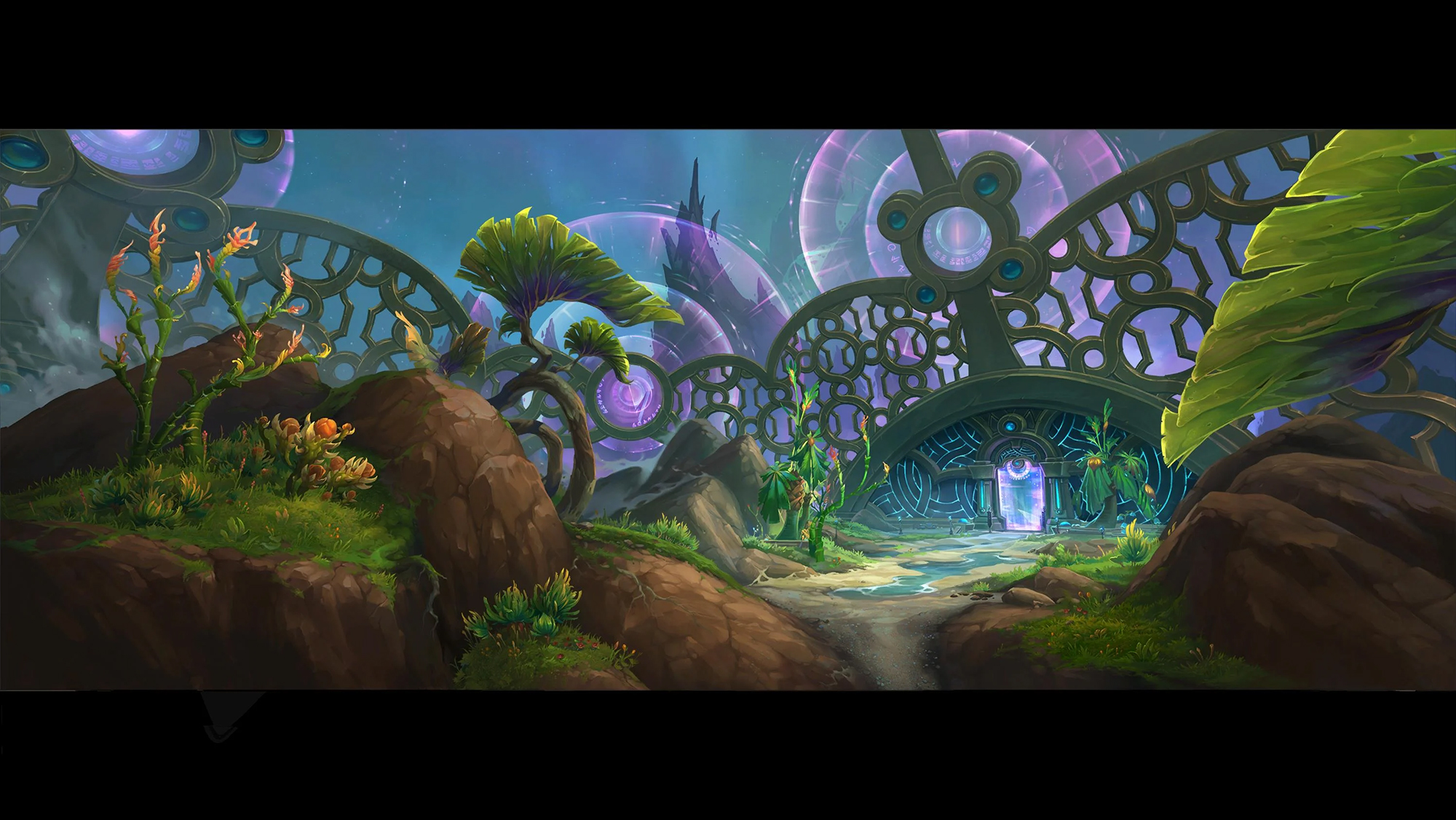 Écran de chargement : Écodôme Al'dani (Patch 11.2)