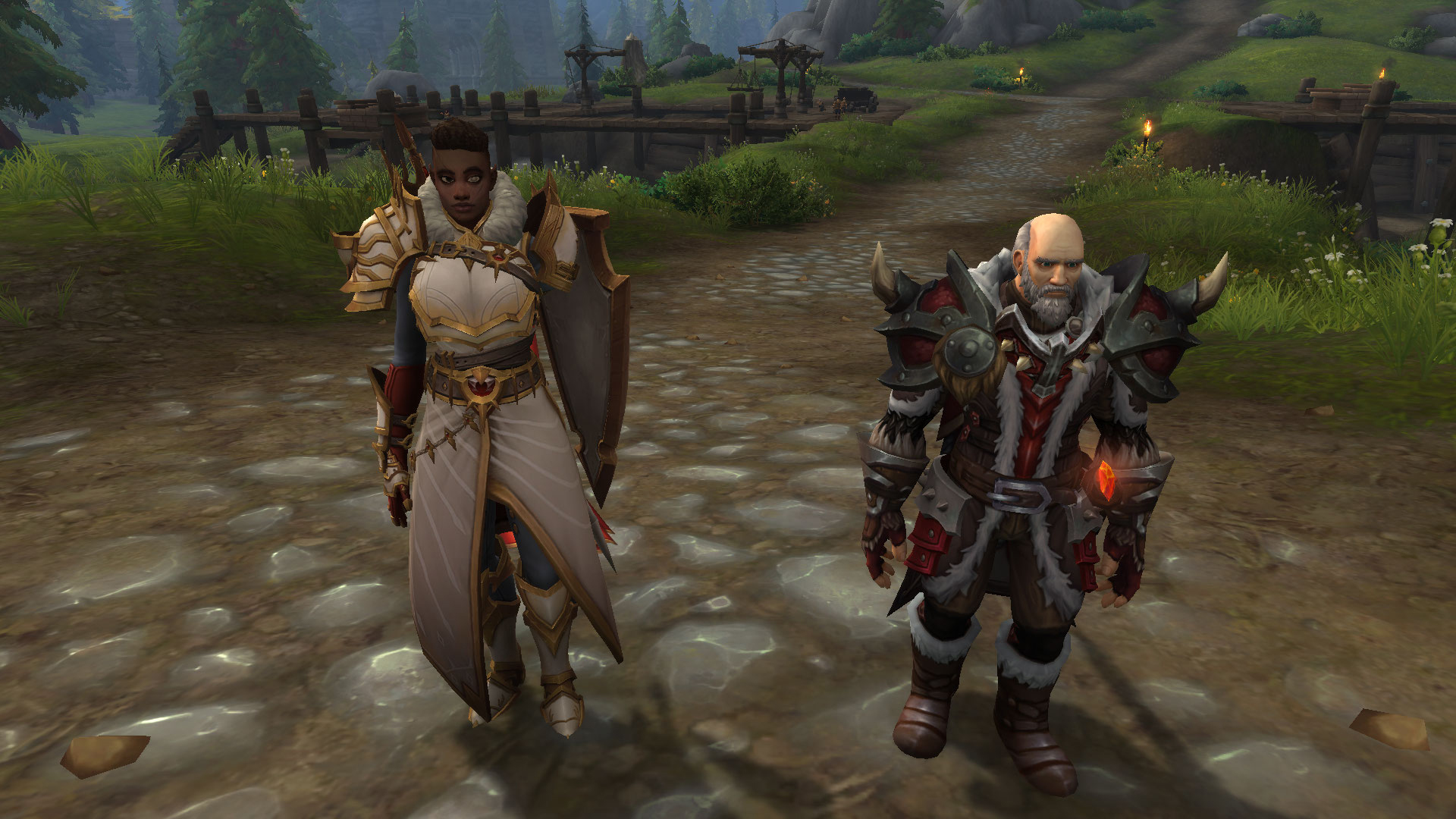 Danath Trollemort et Faerin Lothar Danath Trollemort et Faerin Lothar