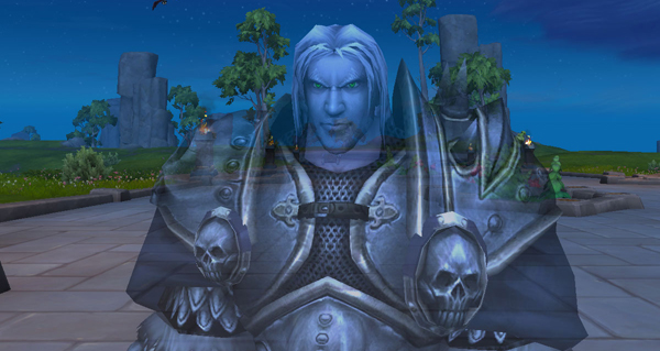royal visage (jouet) : incarnez arthas menethil en roi-liche
