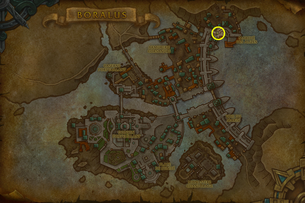 Emplacement de Churbro (Alliance)