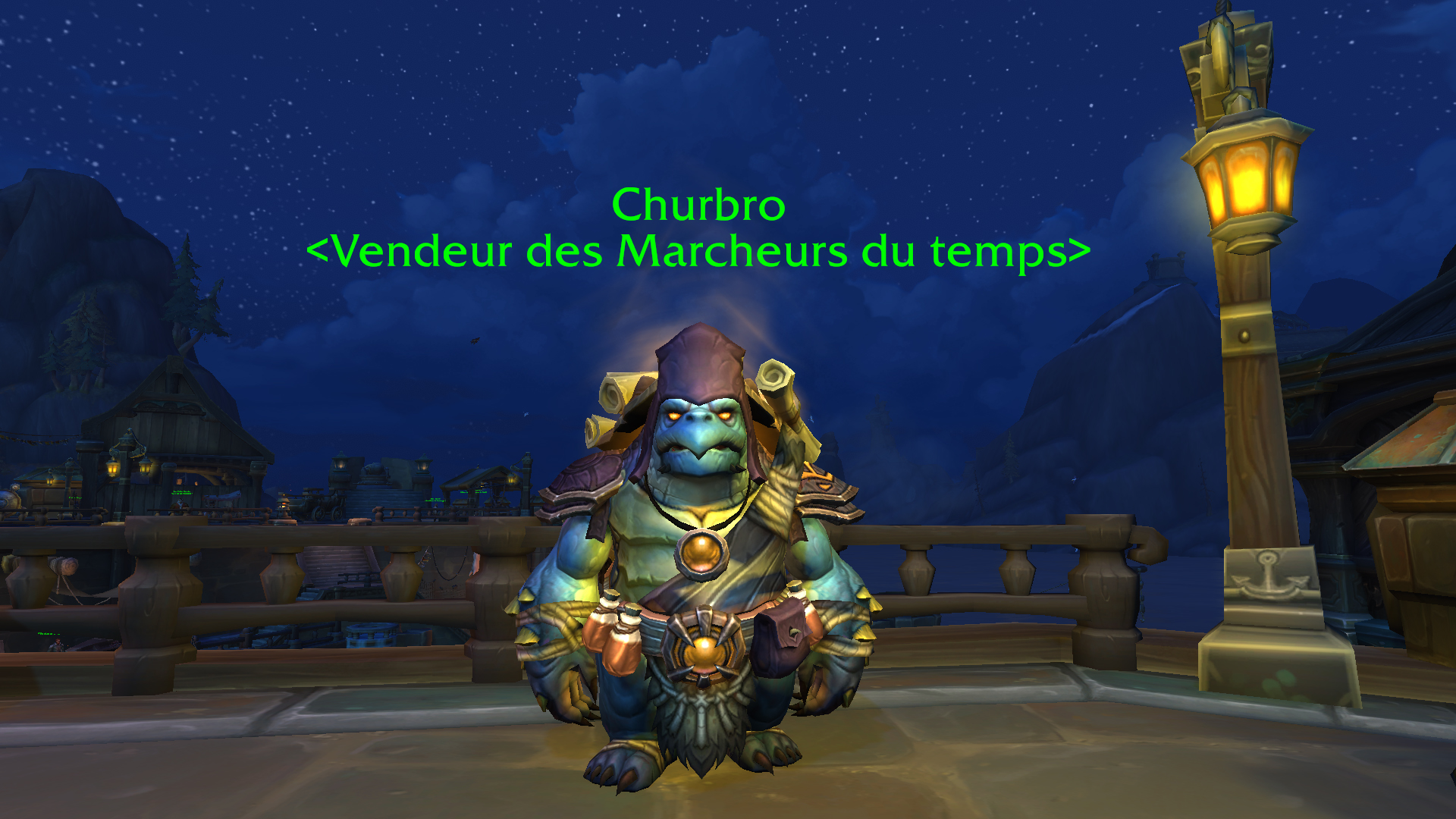 Churbro au Port de Boralus (Alliance)