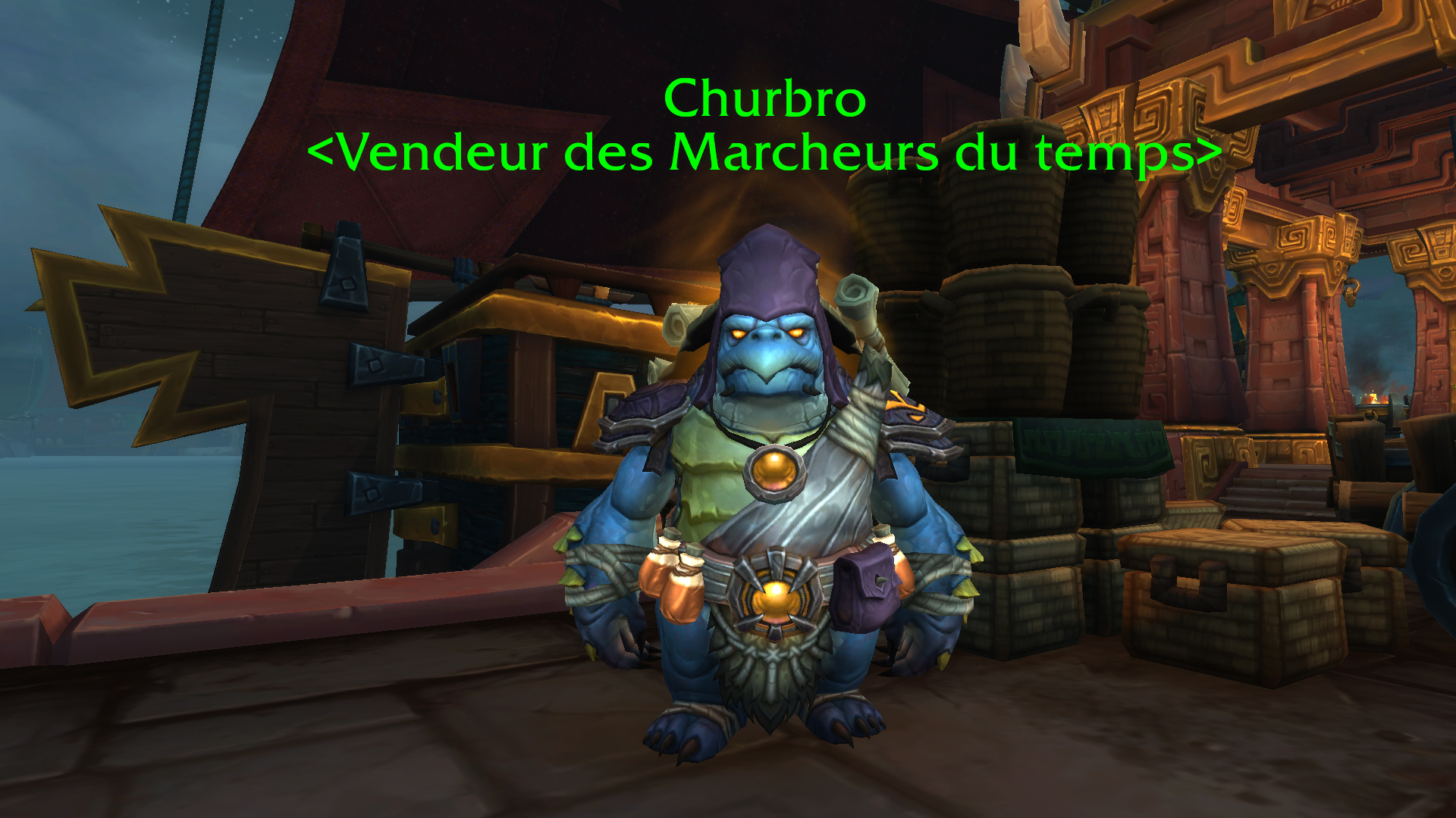 Churbro au Port de Zandalar (Horde)