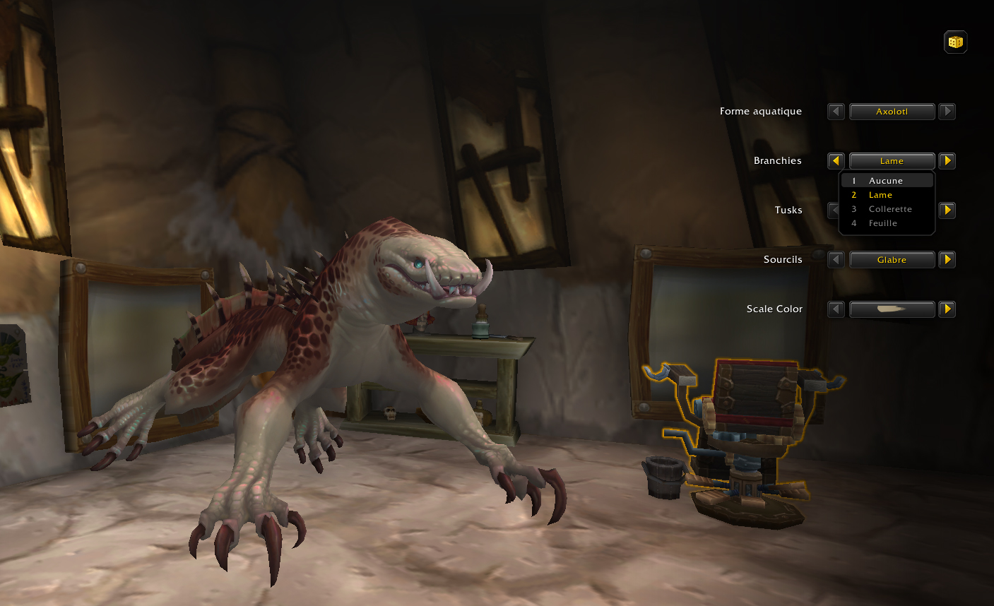 Haranir Druide : Forme aquatique