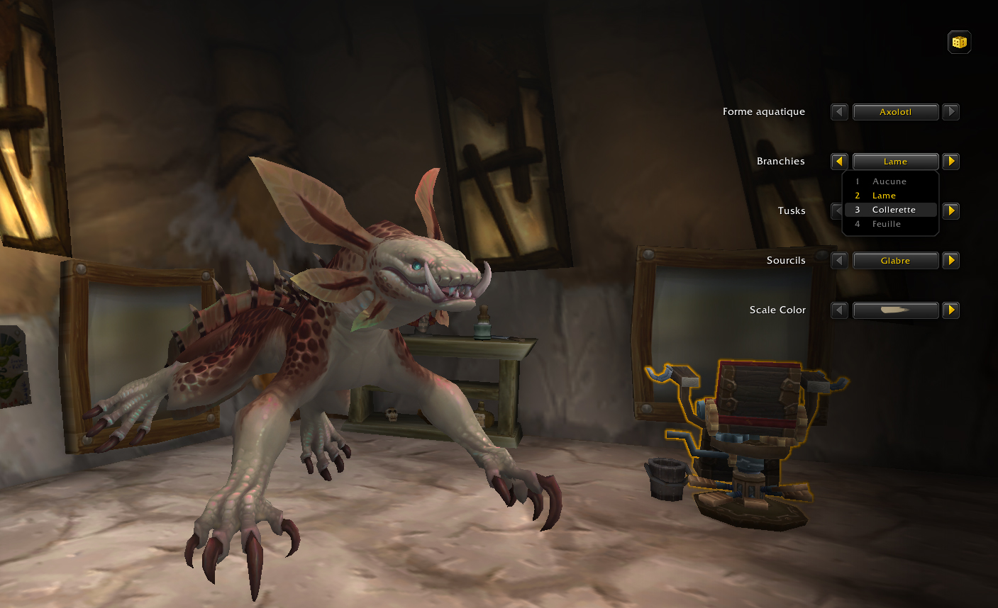 Haranir Druide : Forme aquatique