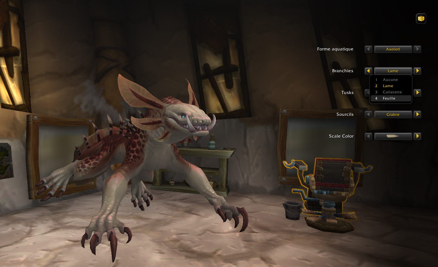 Haranir Druide : Forme aquatique