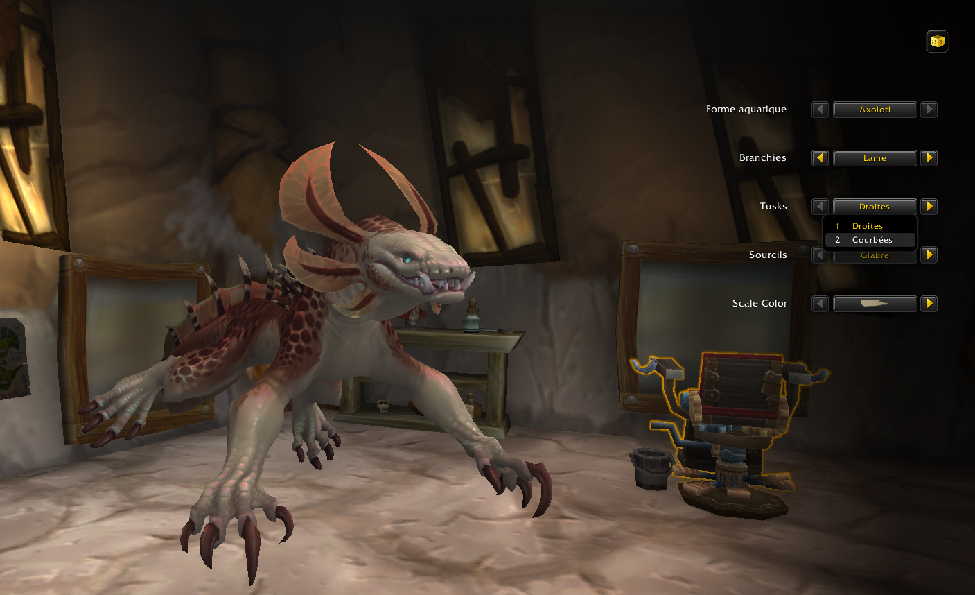 Haranir Druide : Forme aquatique