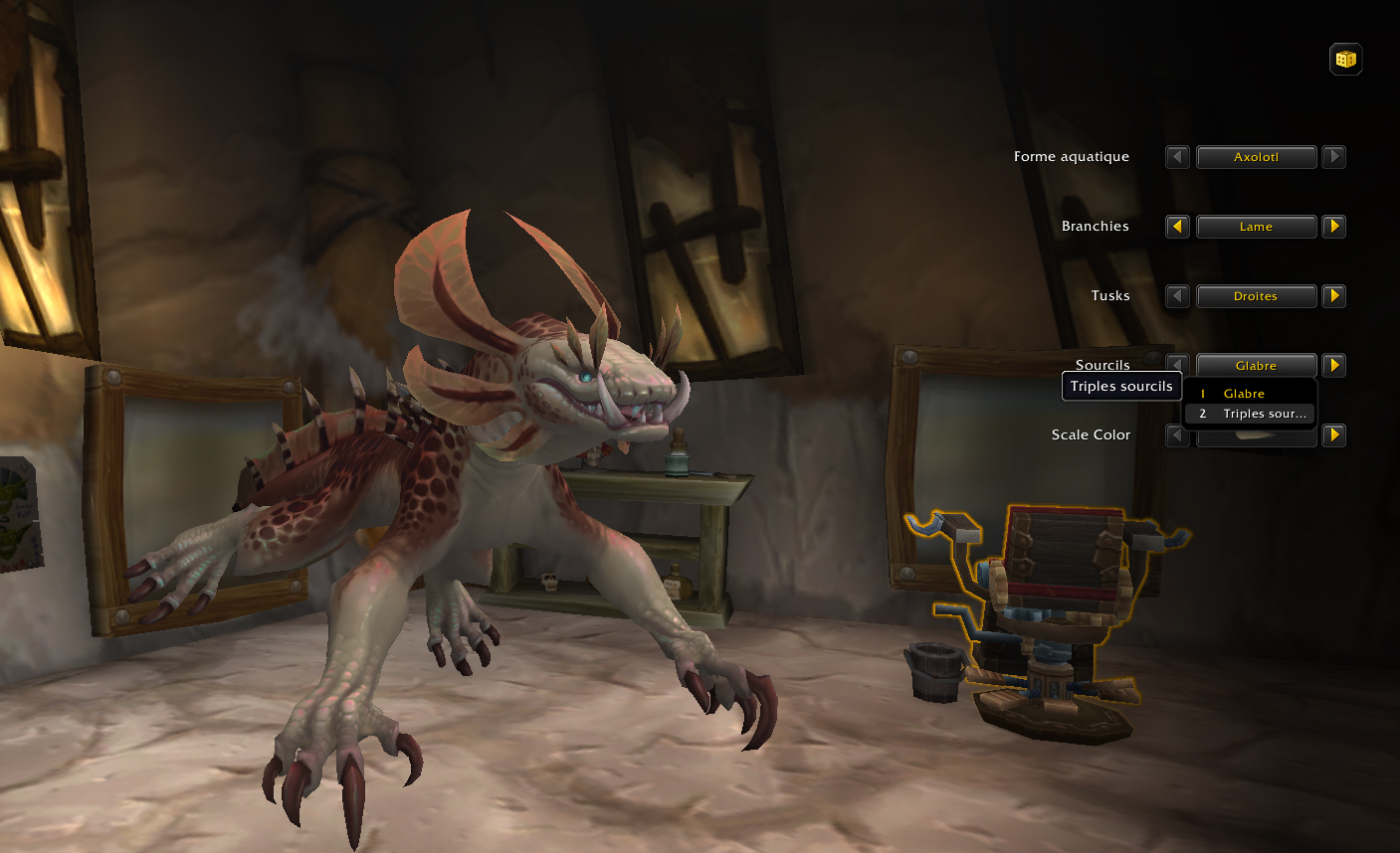 Haranir Druide : Forme aquatique