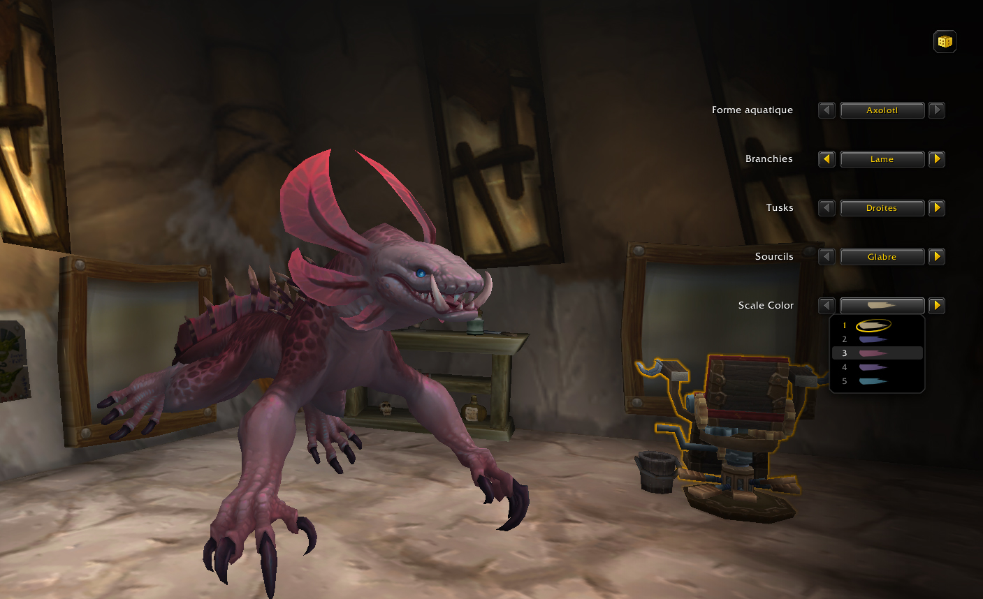 Haranir Druide : Forme aquatique