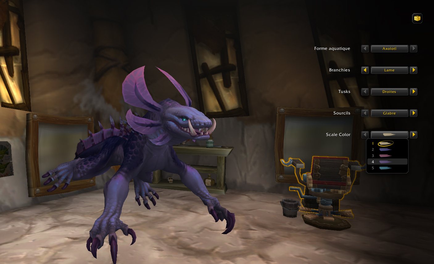 Haranir Druide : Forme aquatique