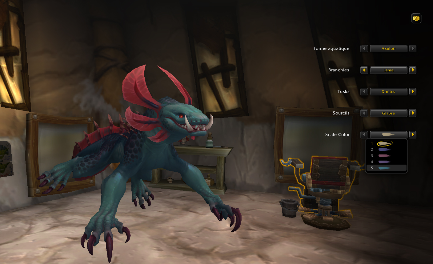 Haranir Druide : Forme aquatique