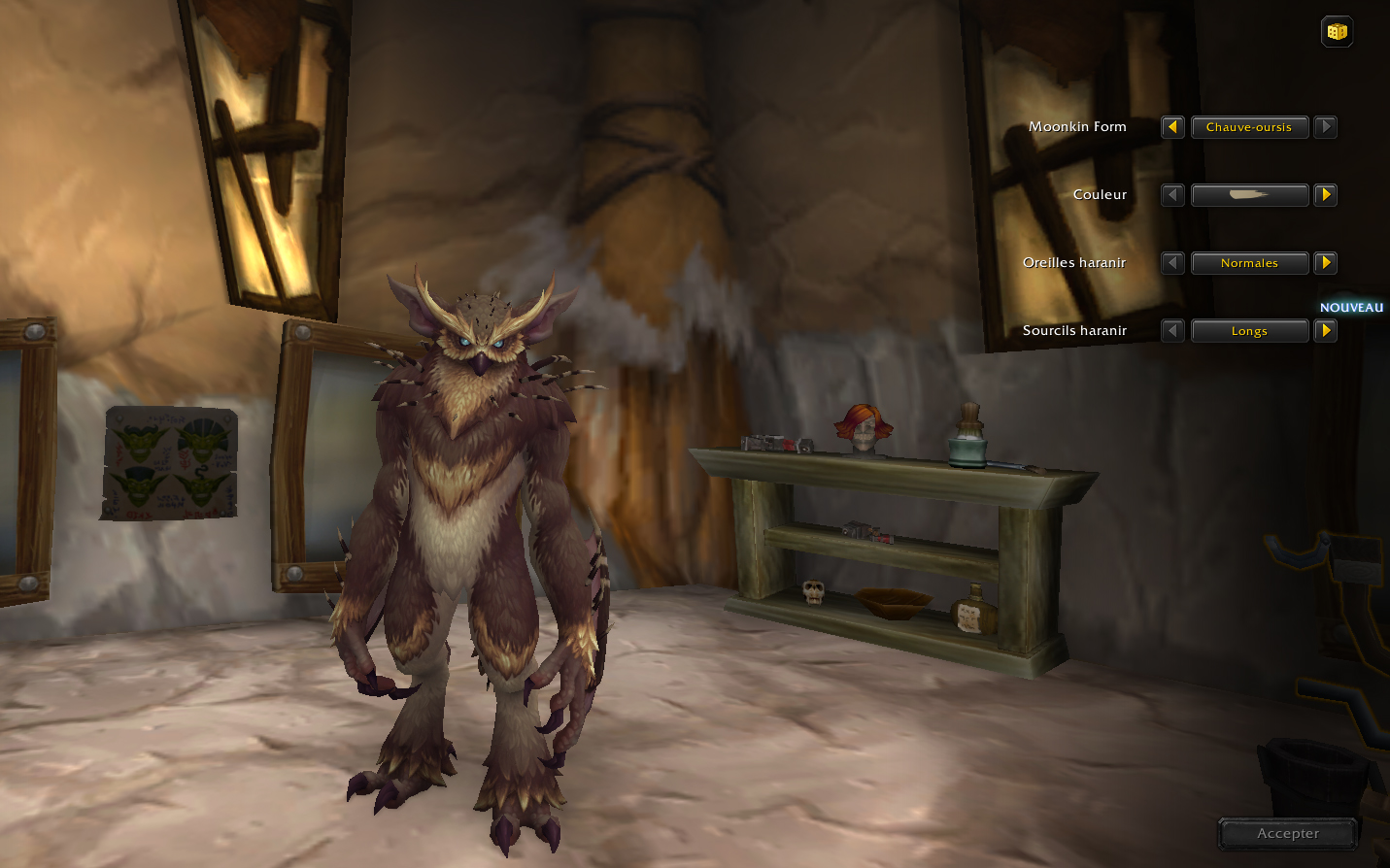 Haranir Druide : Forme de sélénien