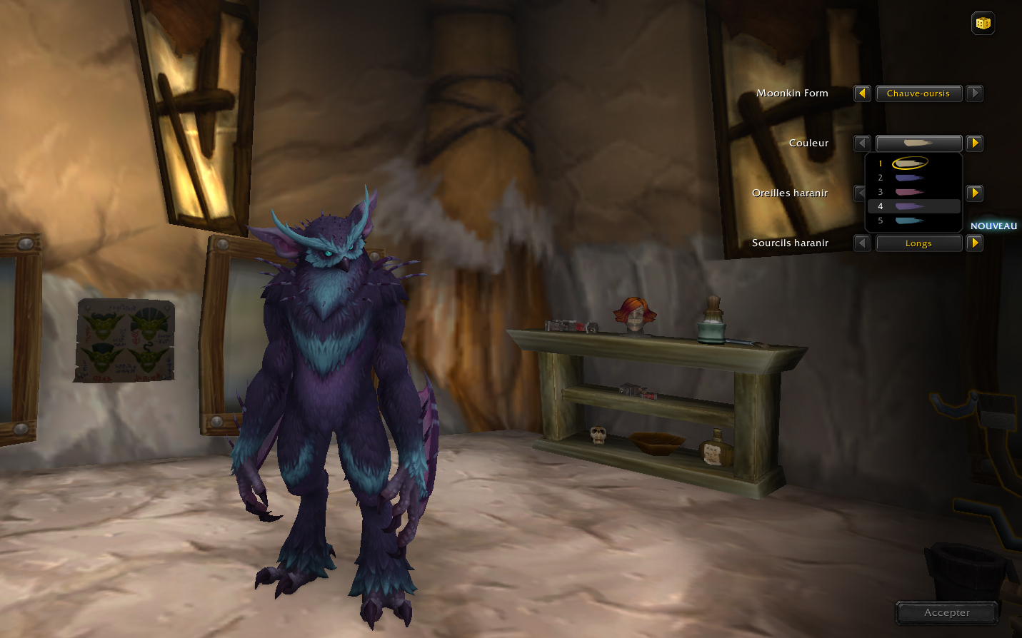 Haranir Druide : Forme de sélénien