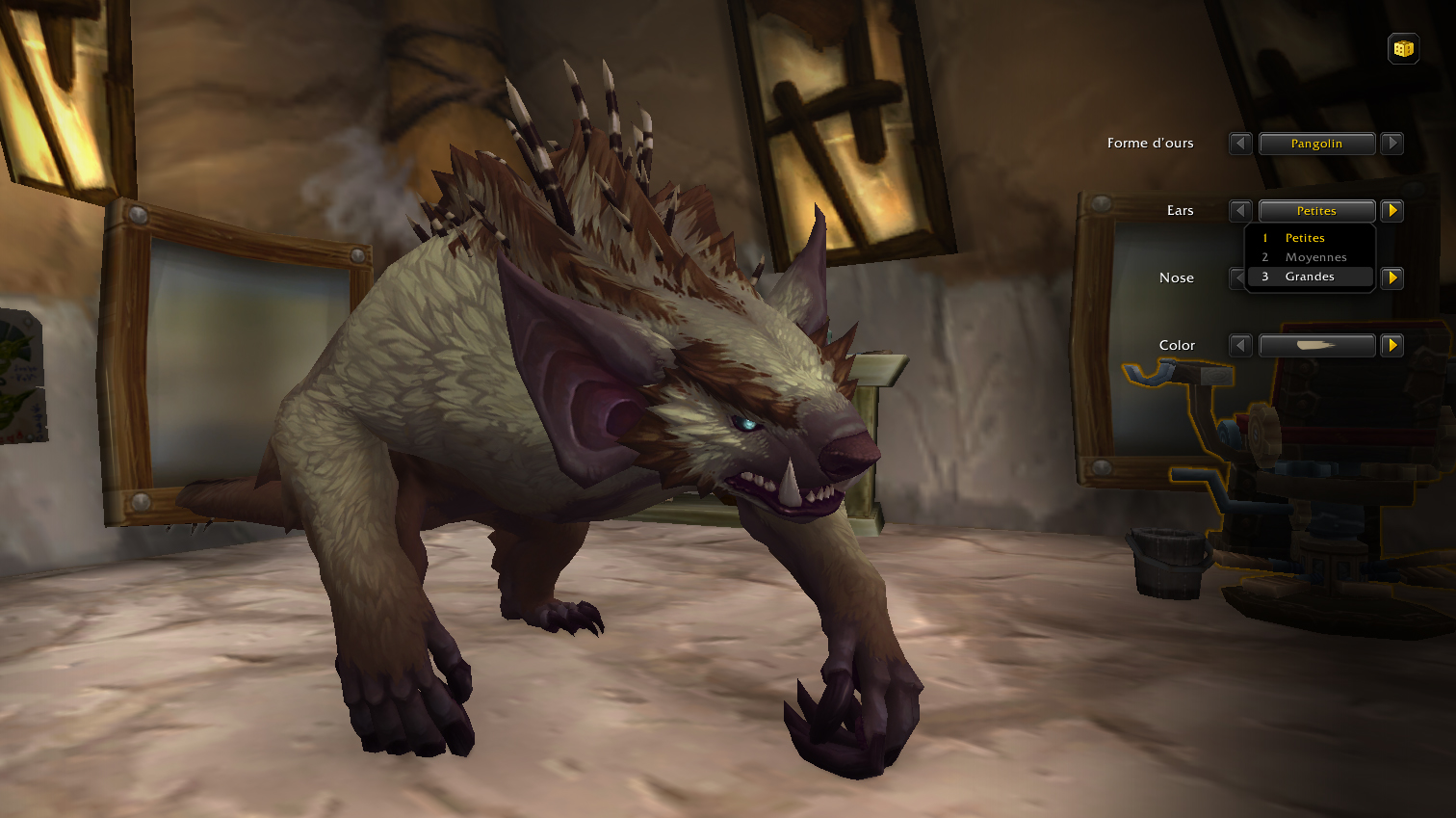 Haranir Druide : Forme d'ours