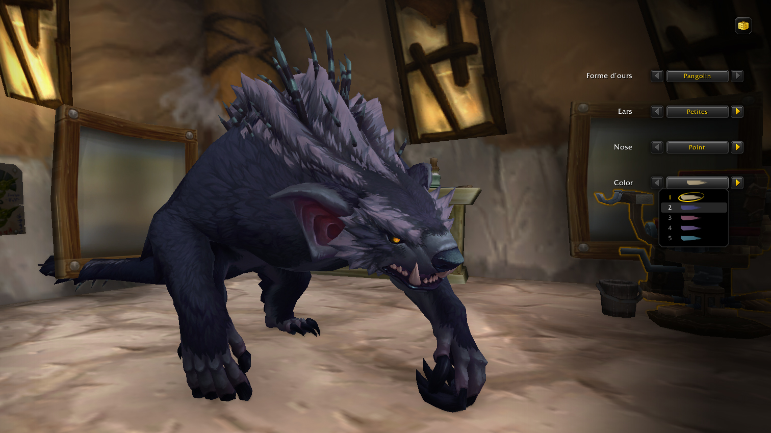 Haranir Druide : Forme d'ours