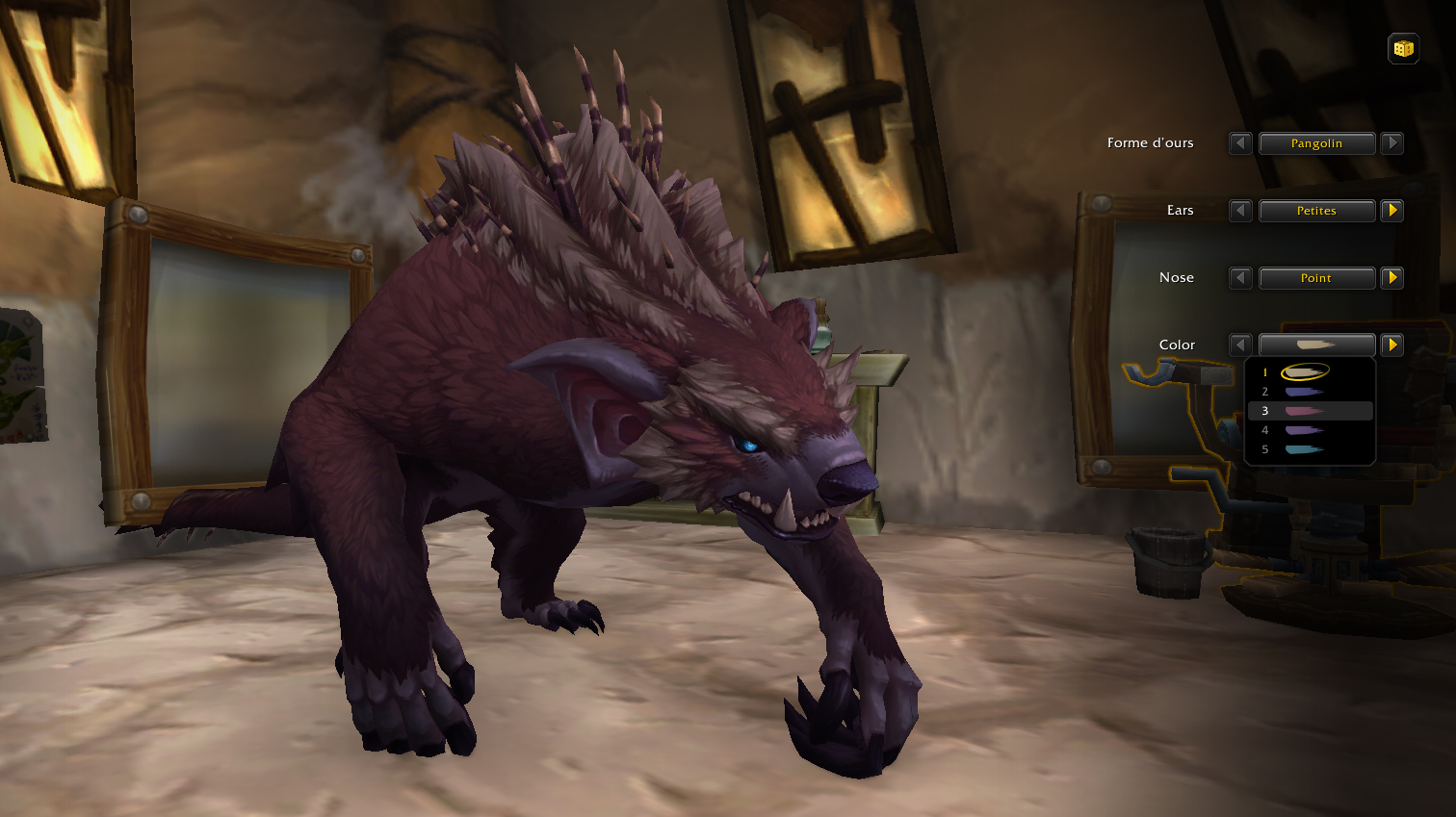 Haranir Druide : Forme d'ours