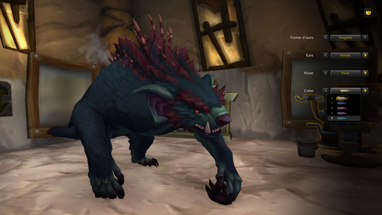 Haranir Druide : Forme d'ours