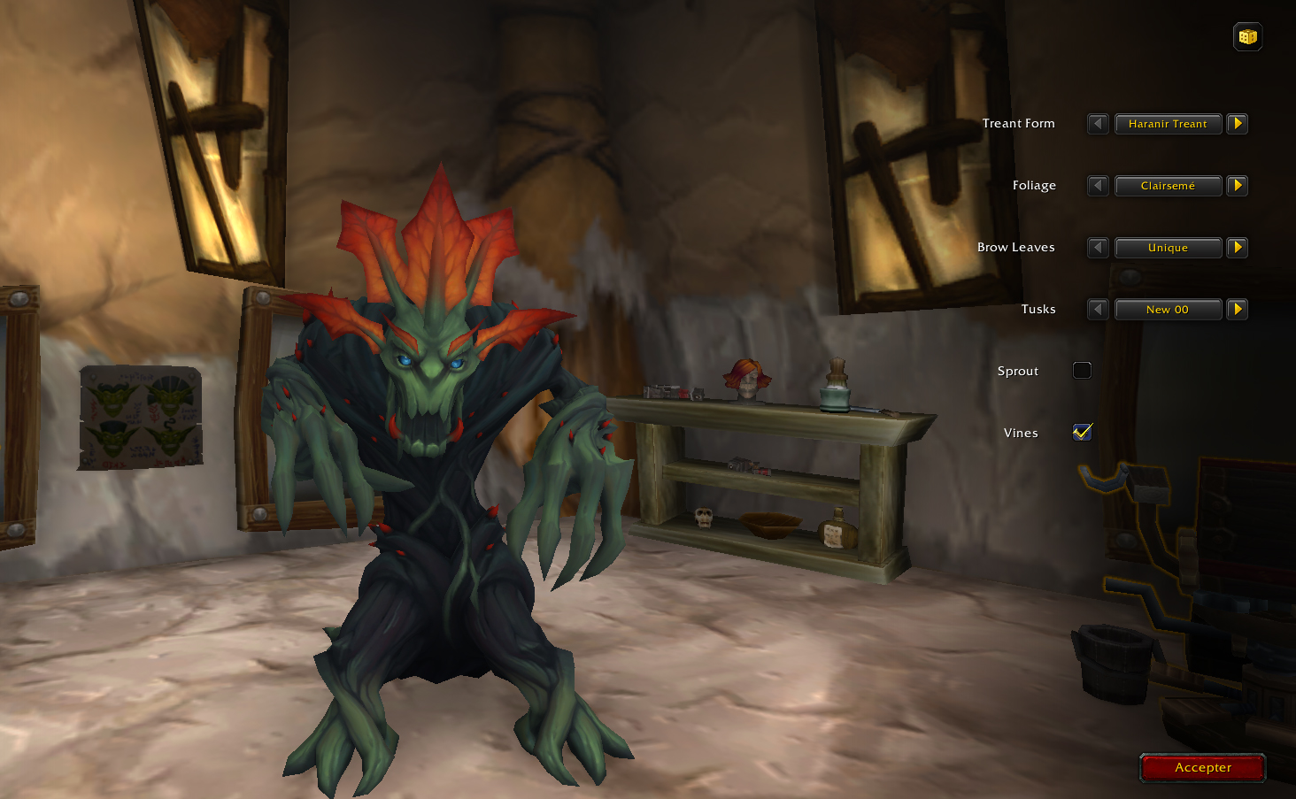 Haranir Druide : Forme de tréant