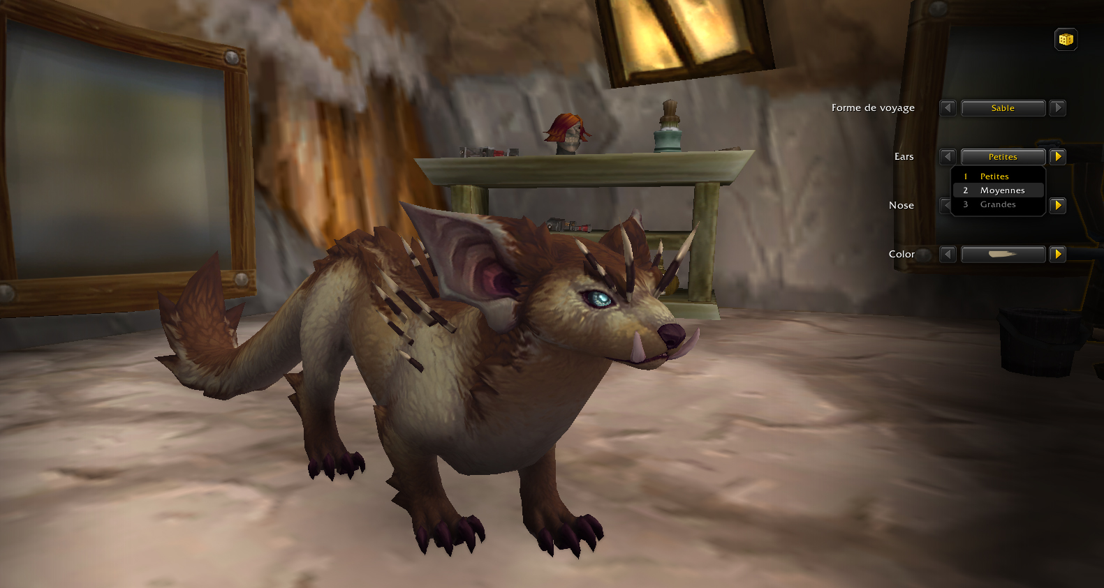 Haranir Druide : Forme de voyage