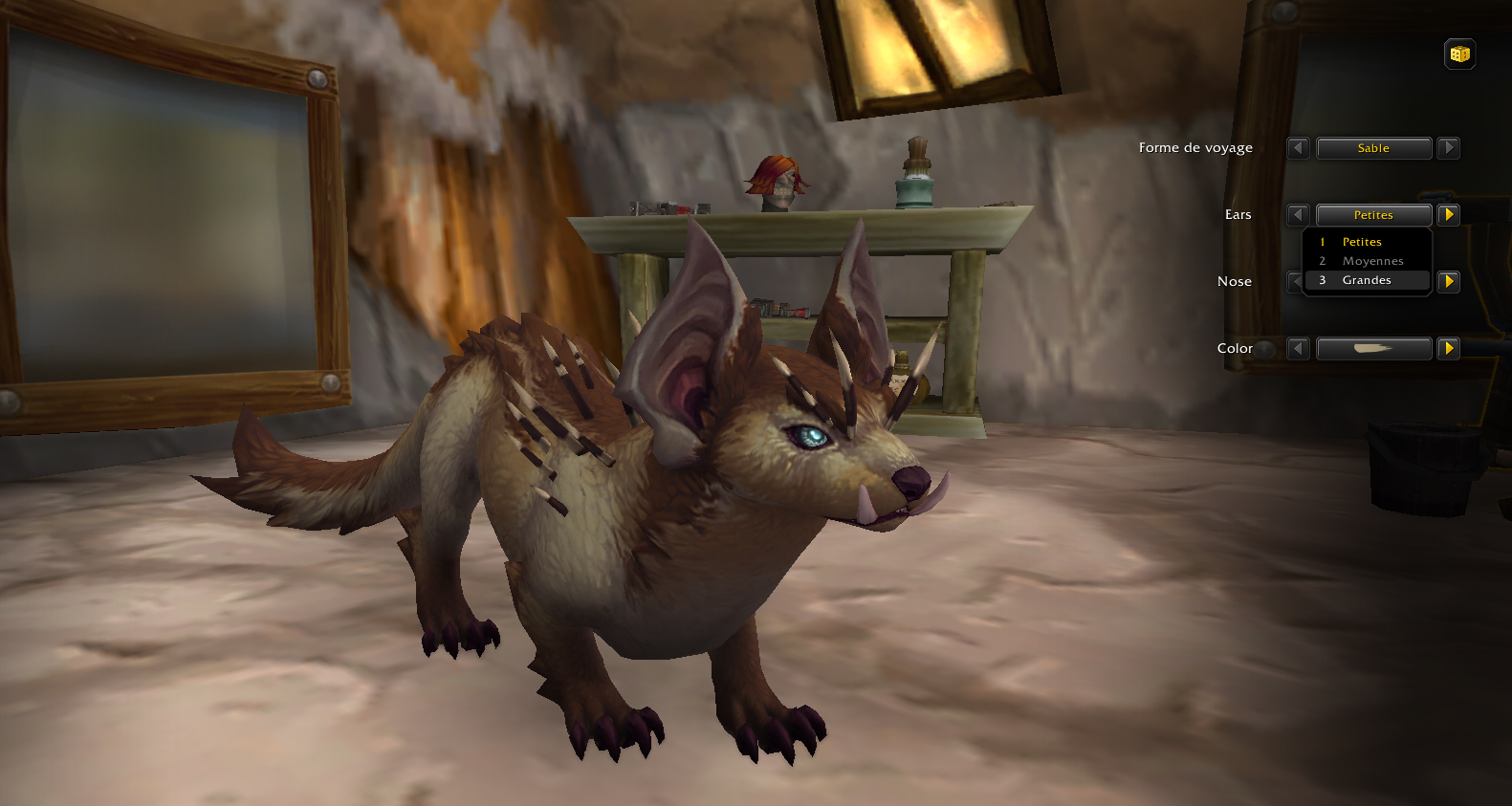 Haranir Druide : Forme de voyage