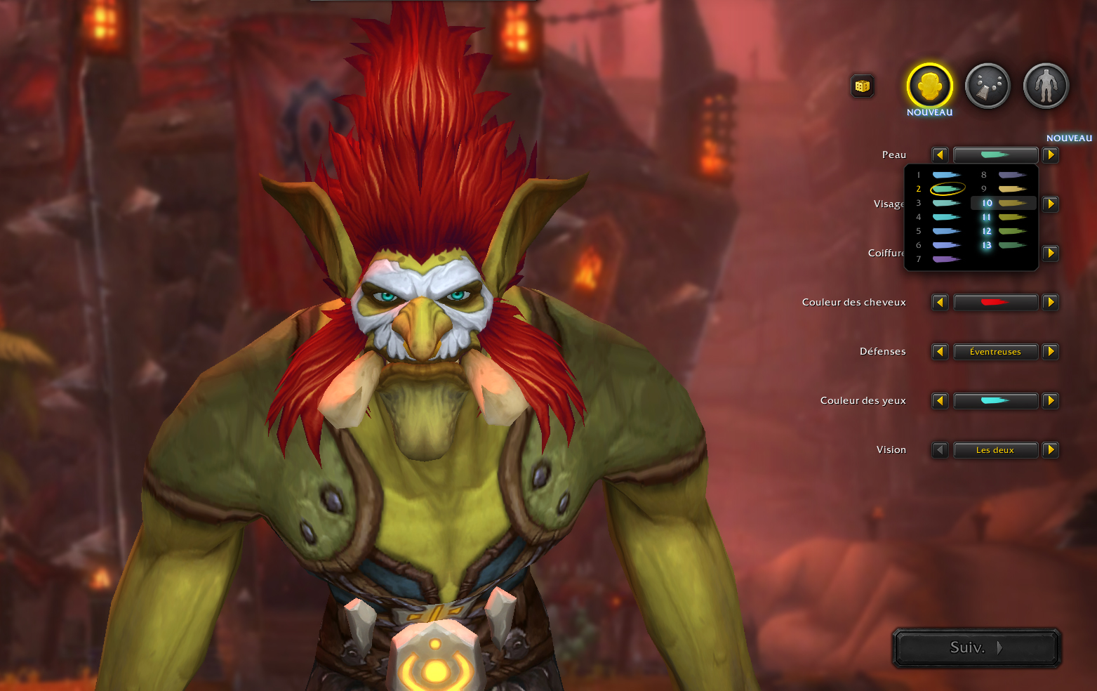 Nouvelle couleur de peau Amani (H&F) Nouvelle couleur de peau Amani (H&F)