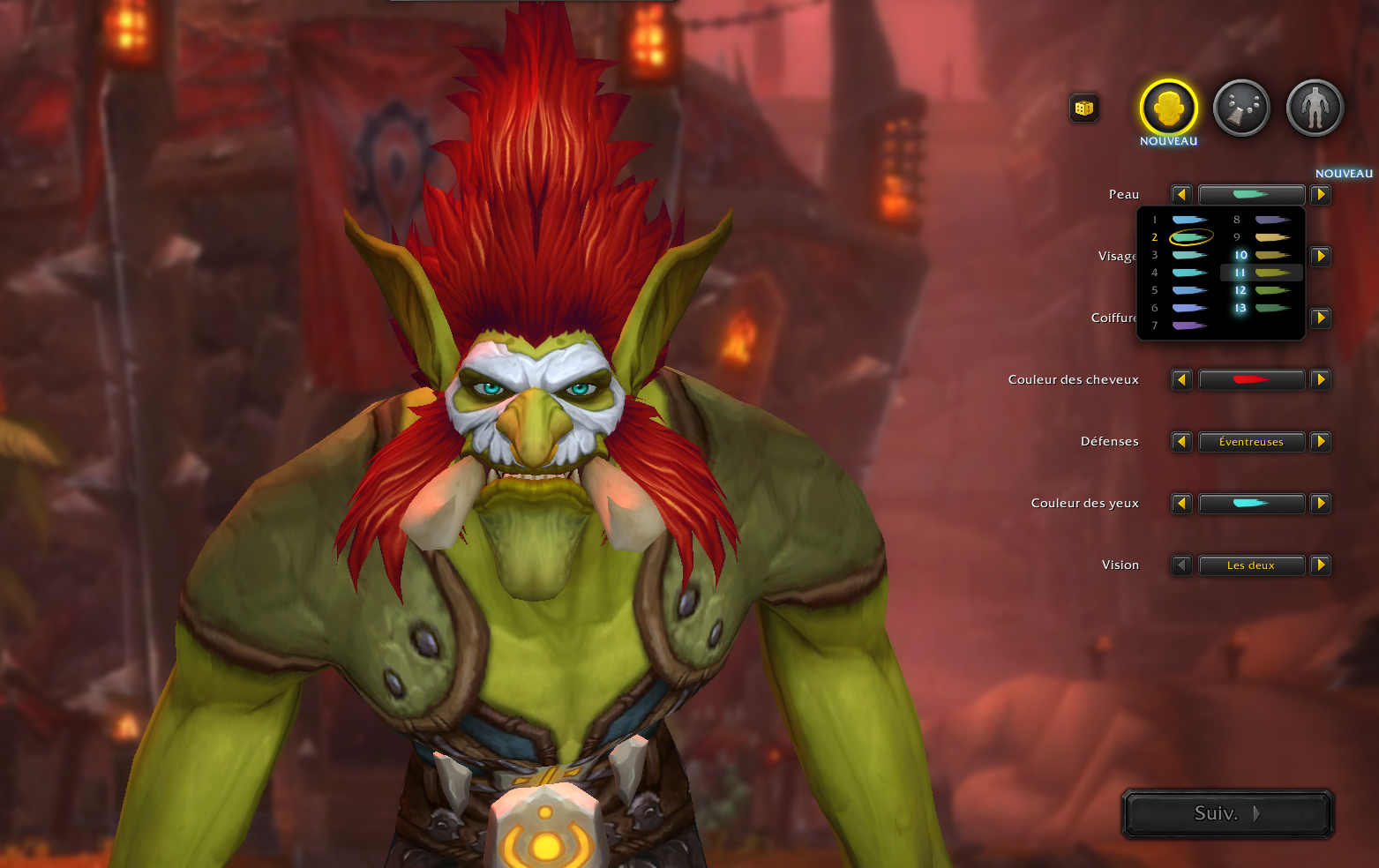 Nouvelle couleur de peau Amani (H&F) Nouvelle couleur de peau Amani (H&F)