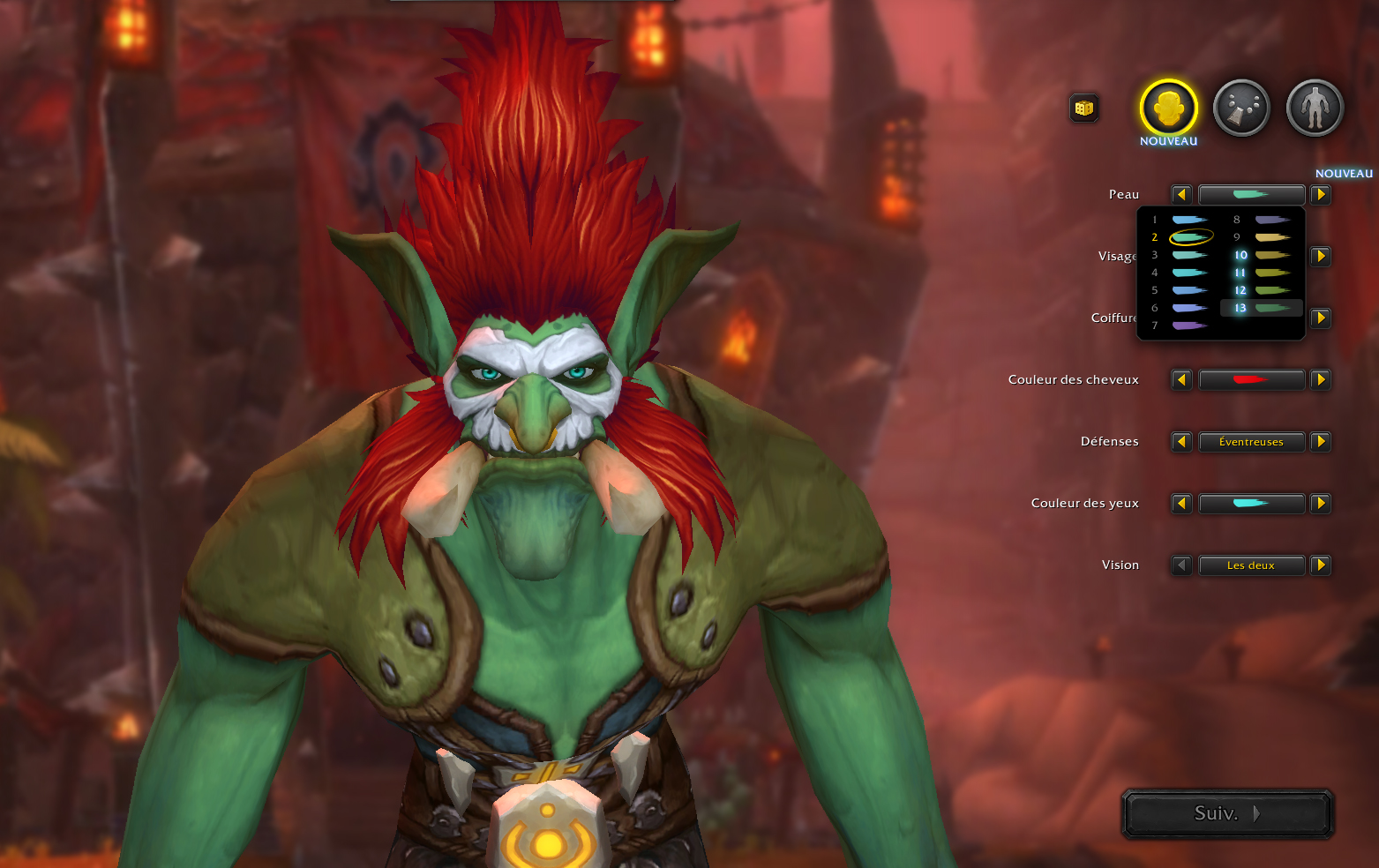 Nouvelle couleur de peau Amani (H&F) Nouvelle couleur de peau Amani (H&F)