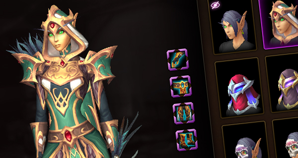 midnight : refonte de l'interface de transmogrification