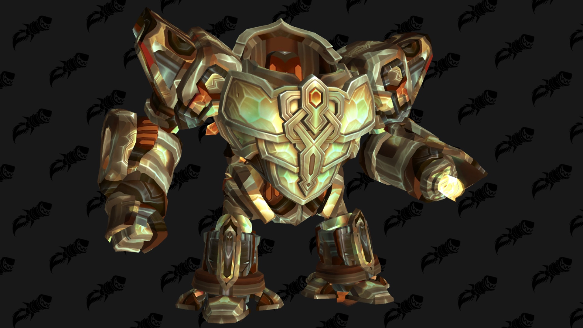 Monture prépatch Midnight : Mécarmure forgée par la Lumière