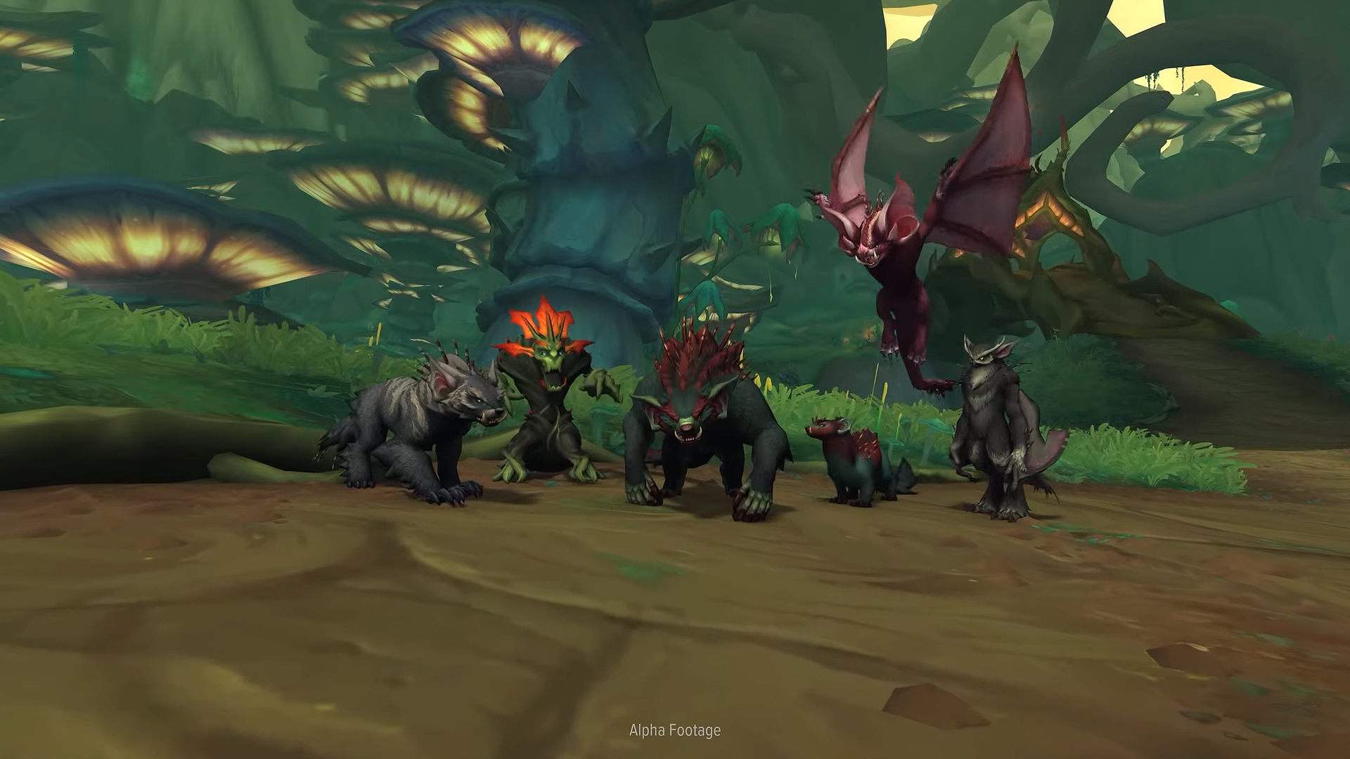 Les différentes formes du Druide Haranir dans Midnight