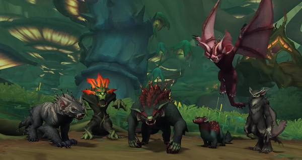 midnight : apercu des differentes formes du druide haranir