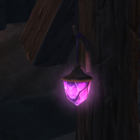 Bougeoir en draenéthyste