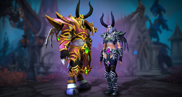 concours wow : 1 pack de tenue de parade de seigneur de l’effroi