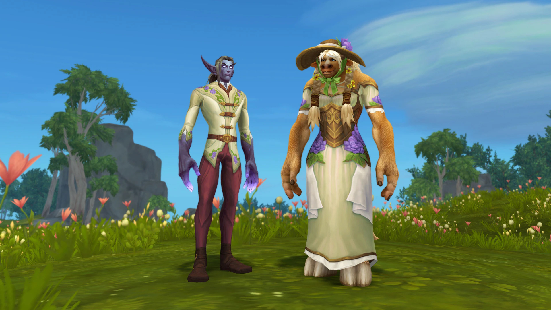 Ensemble : maïs de joie du printemps