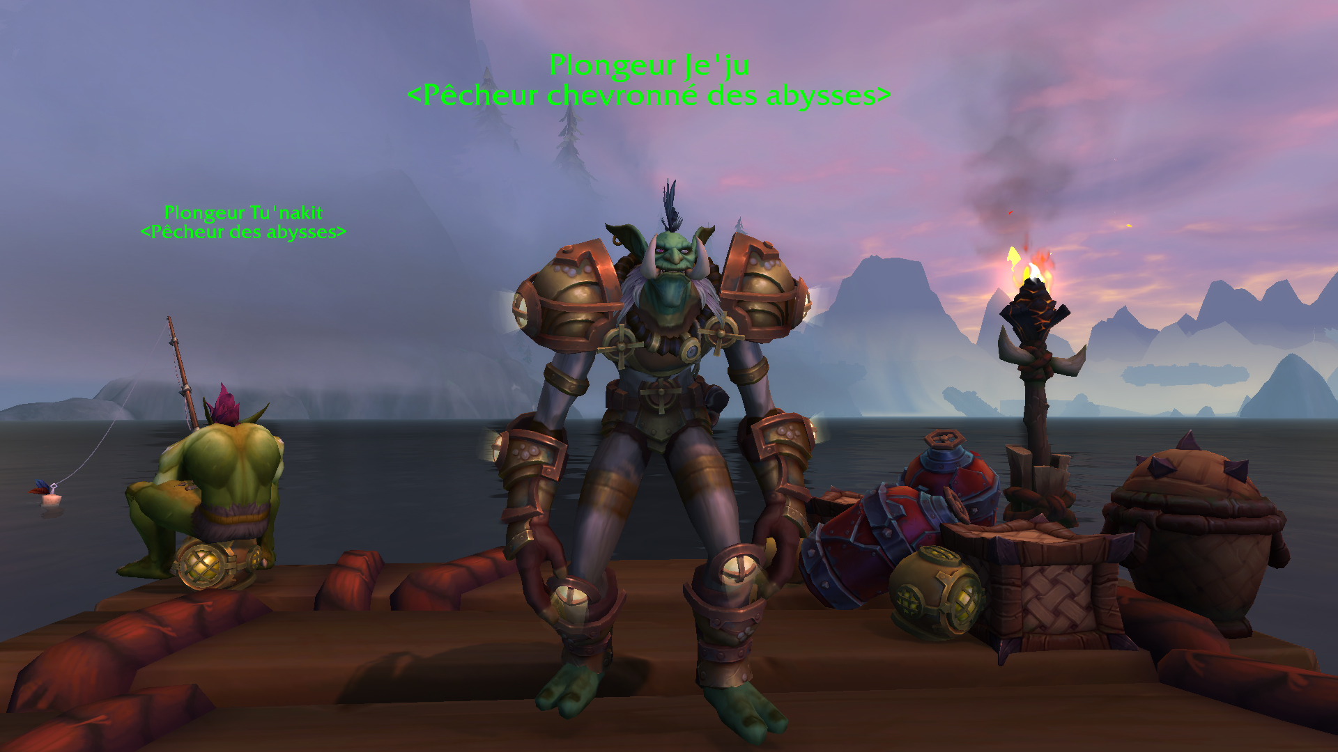 Pêche des abysses : Plongeur Je'ju