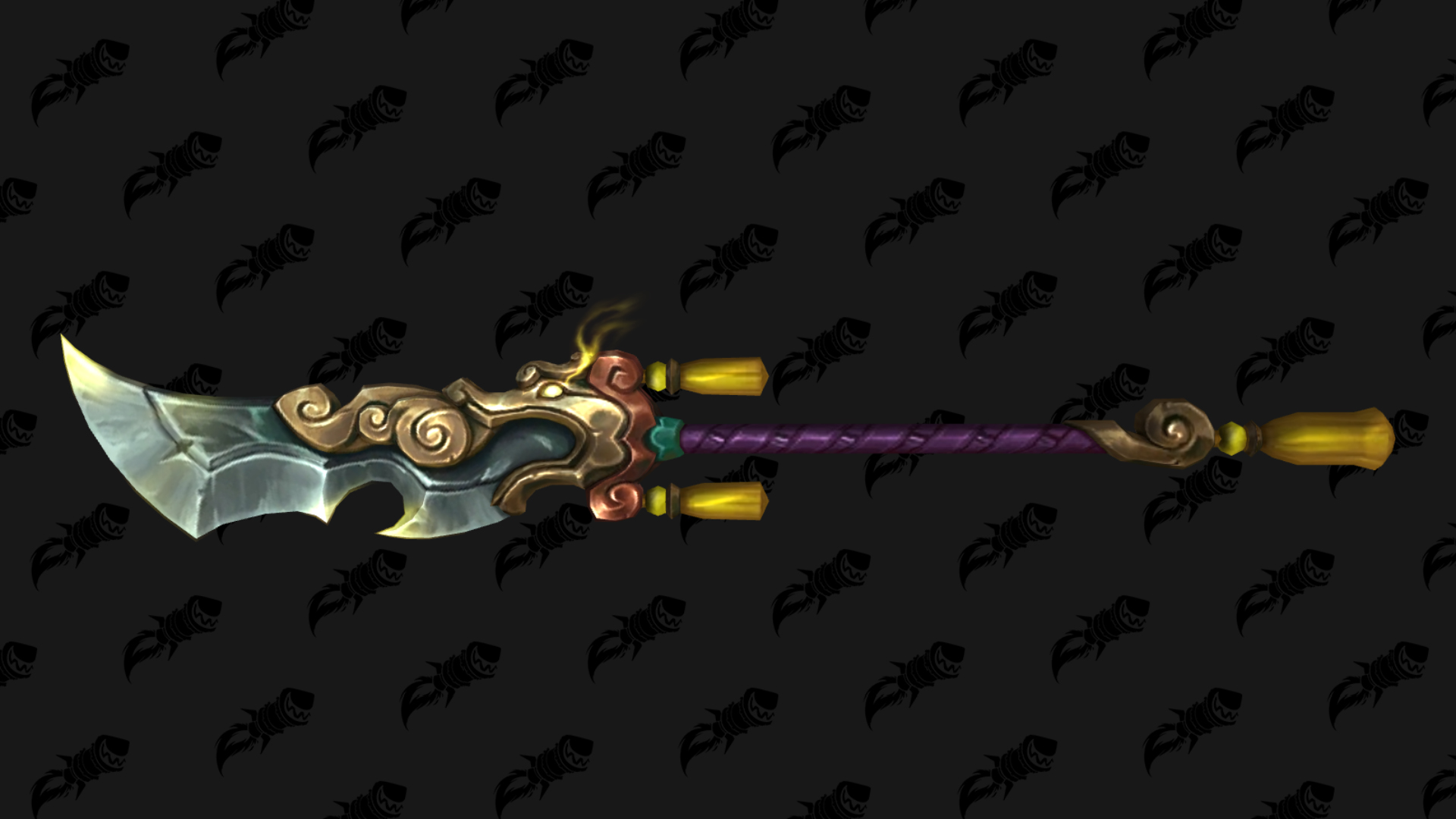 Arme d'hast lunaire en acier