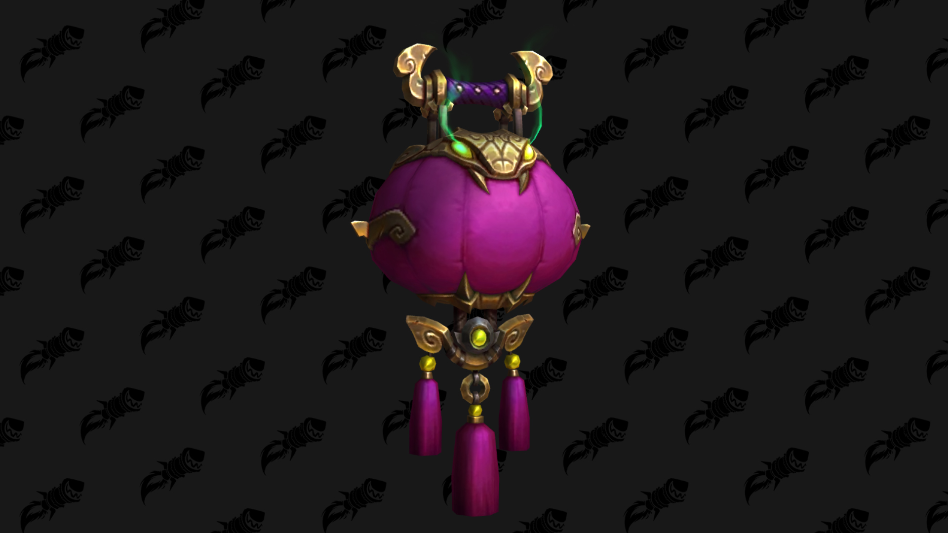 Lanterne lunaire pourpre