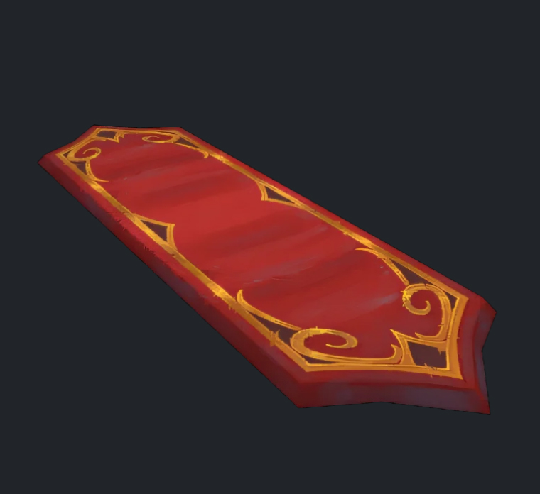 Tapis de couloir cramoisi de Lune-d’Argent Tapis de couloir cramoisi de Lune-d’Argent