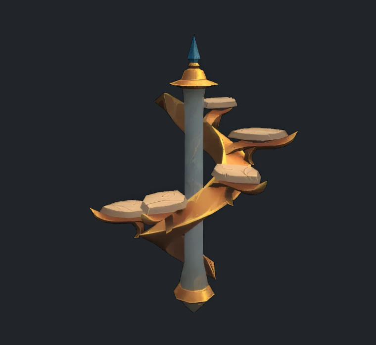 Étagère flottante en spirale Étagère flottante en spirale