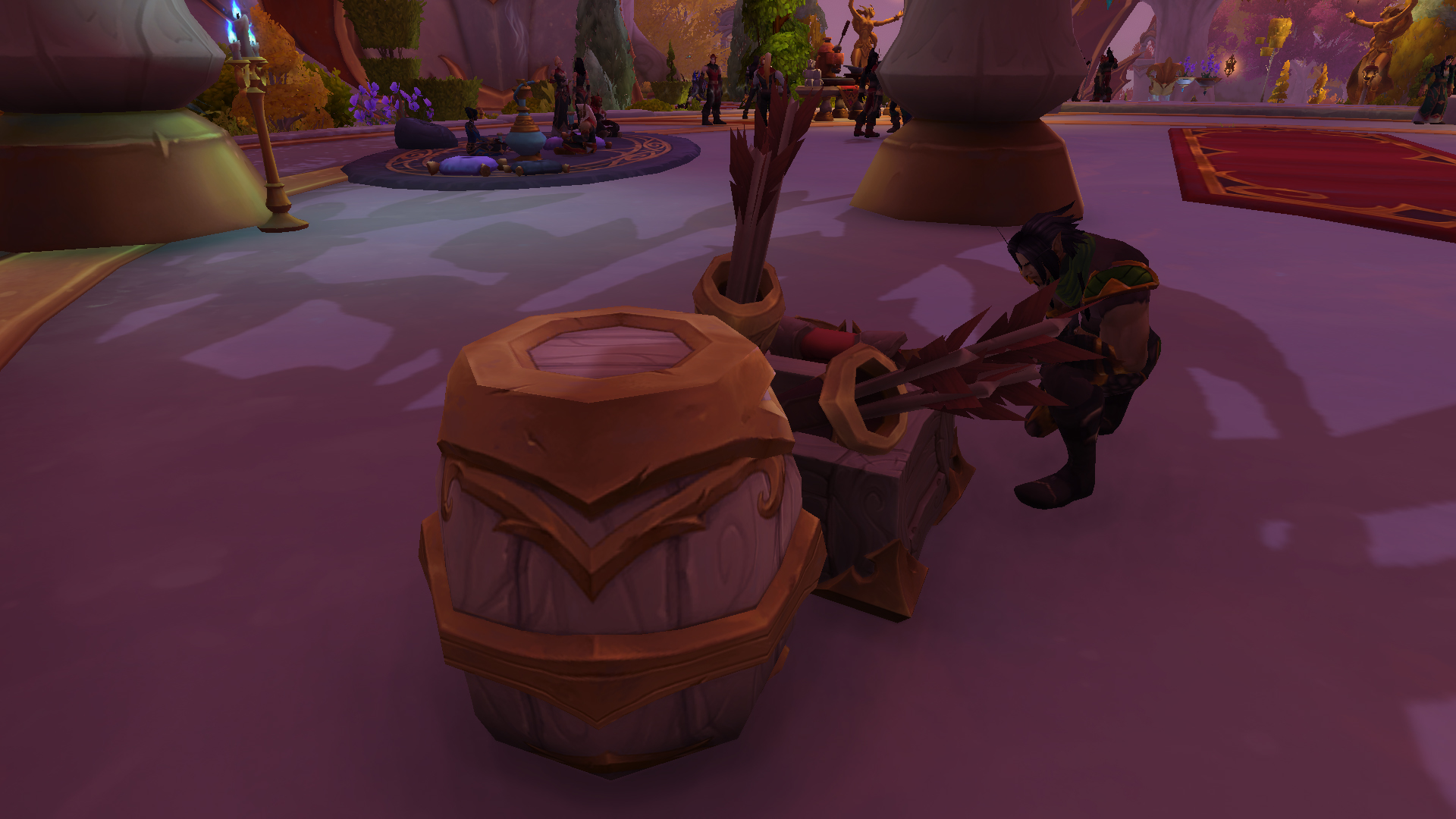 Forestier Allorn, intendant de la faction des Pérégrins