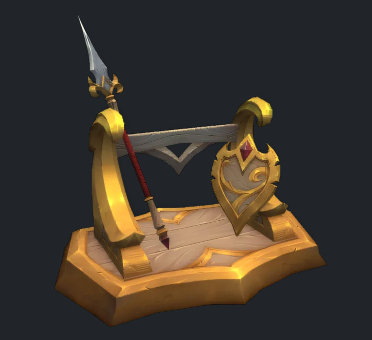 Râtelier d’armes de Lune-d’Argent Râtelier d’armes de Lune-d’Argent