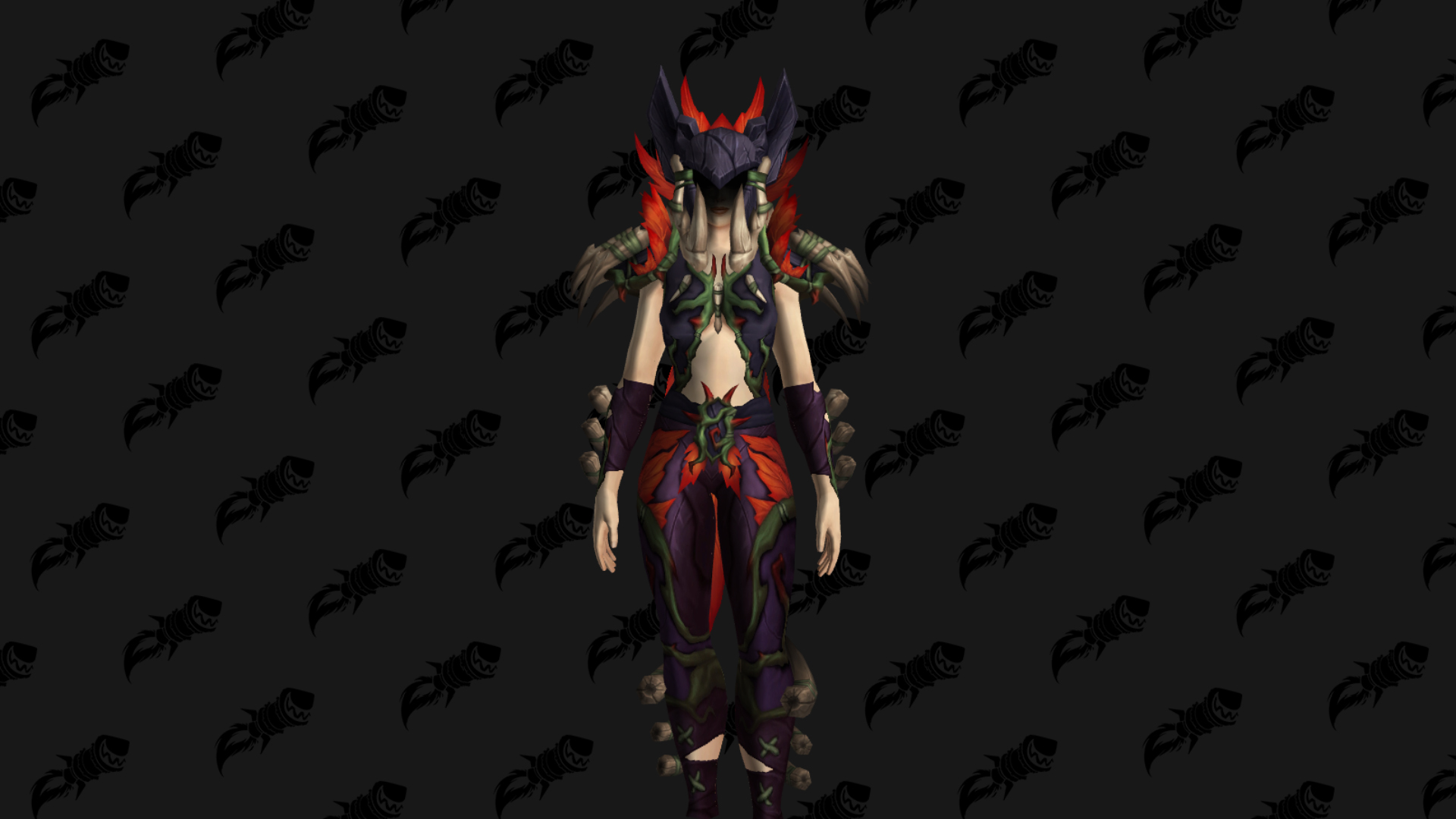 Ensemble : tenue de garde-racines hara’ti