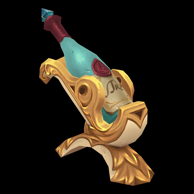 Bouteille de rouge millésime 590 de Quel'Lithien